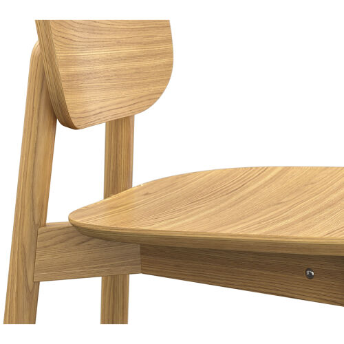 Стул полубарный saga, ясень 7