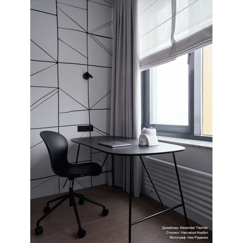 Стол письменный ander, 142,5х74 см, черный 3