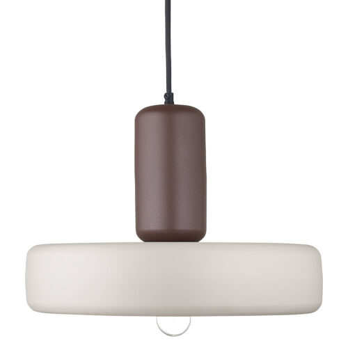 Светильник подвесной juko, D42х31 см, вишневый/бежевый 6