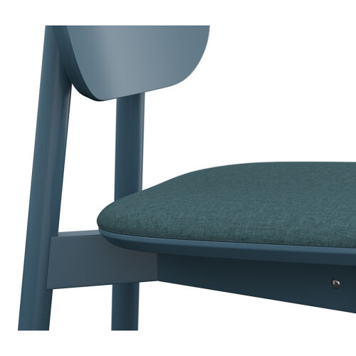 Стул saga, рогожка, сине-зеленый 7