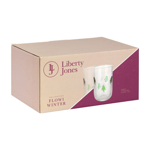 Набор стаканов flowi winter, 510 мл, 2 шт. 5