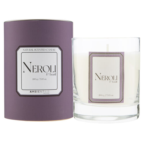 Свеча ароматическая sublime, neroli&basil, 40 ч 1