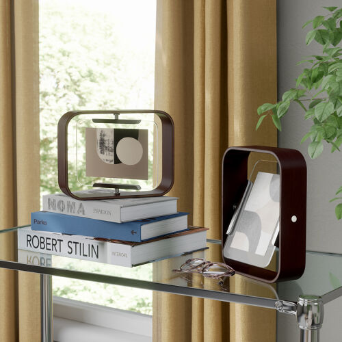 Фоторамка двусторонняя bellwood, 16х22 см, состаренный орех 2