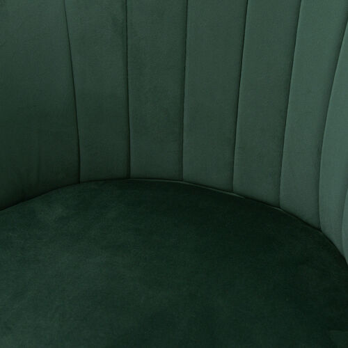 Стул coral, велюр, зеленый 4