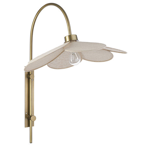 Светильник настенный kamille, 55х67 см, бежевый 1