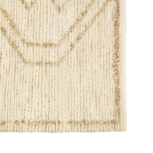 Ковер из джута и переработанного хлопка kolkata из коллекции eth 5