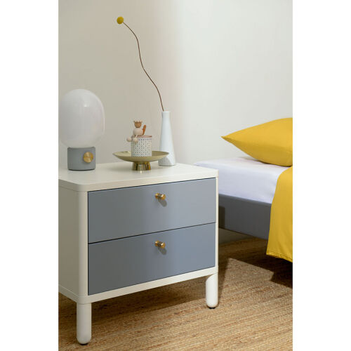 Тумба прикроватная saga, hordur, 55х40х50 см, белая 3