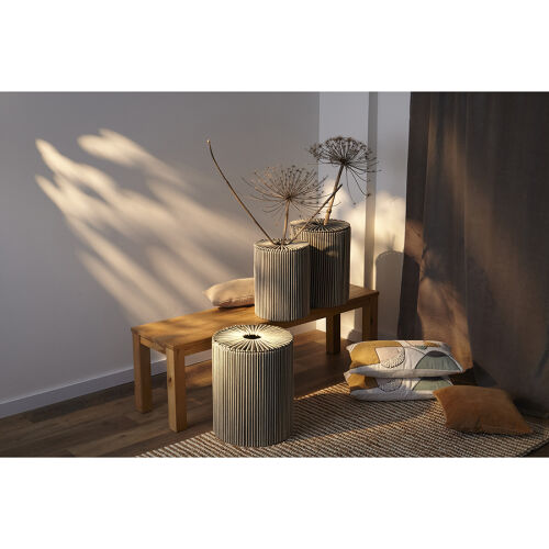 Корзина плетеная dholak grey из коллекции ethnic, размер m 9