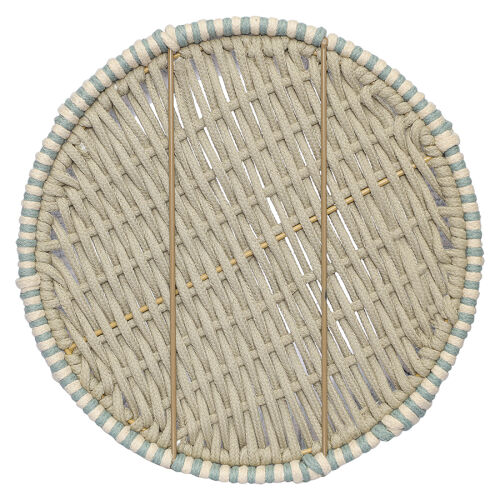 Корзина плетеная dholak mint из коллекции ethnic, размер s 4