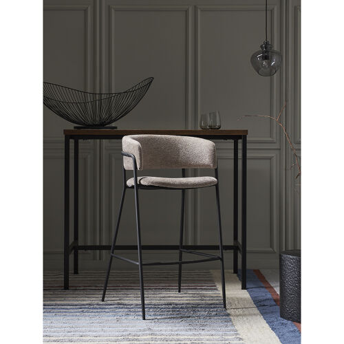 Стул барный helning, мягкий шенилл, капучино 3