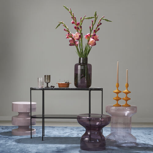 Столик журнальный bergdys, D41 см, сливовый 5