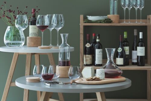 Набор из декантера 1,4 л и сырной доски wine 2 Набор из декантера 1,4 л и сырной доски wine 2
