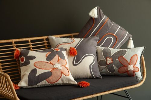 Чехол на подушку flowing stone из коллекции ethnic, 45х45 см 2