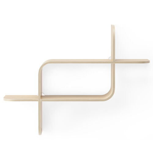 Полка настенная montage, натуральное дерево 3