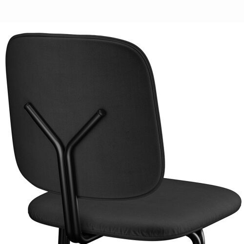 Стул ror, y, велюр, черный/черный 6