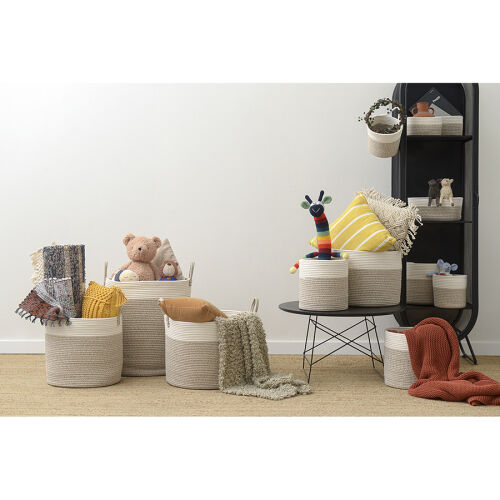 Кашпо gerd, D20х19 см, белое/светло-бежевое 2