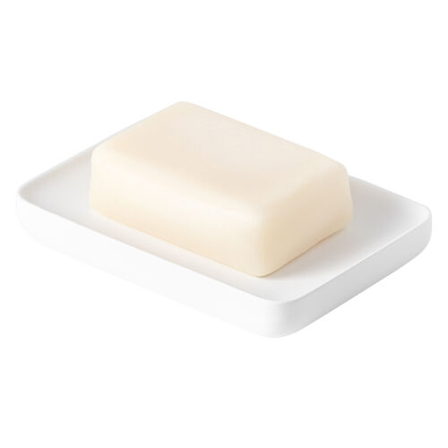 Мыльница slim, белая