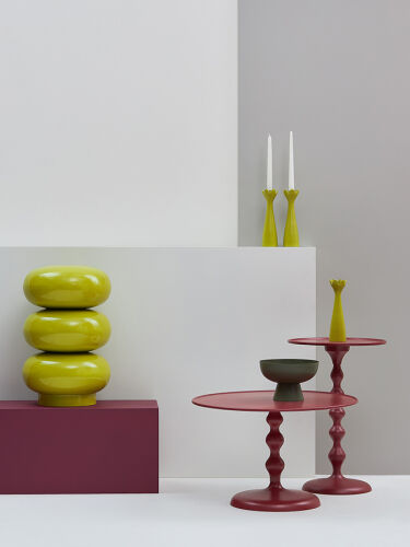 Табурет-столик swell, D33 см, лайм 5