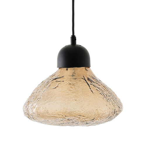 Светильник подвесной frozen light, D25 см, янтарный 5