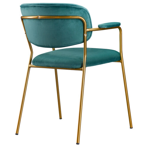 Стул eirill, велюр, темно-зеленый 3