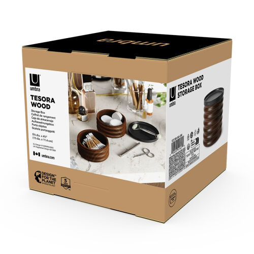 Шкатулка для украшений tesora, черный орех 7