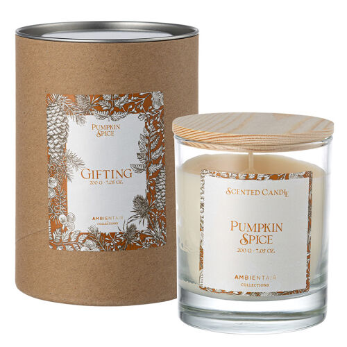 Свеча ароматическая gifting, pumpkin spice, 40 ч 1 Свеча ароматическая gifting, pumpkin spice, 40 ч 1