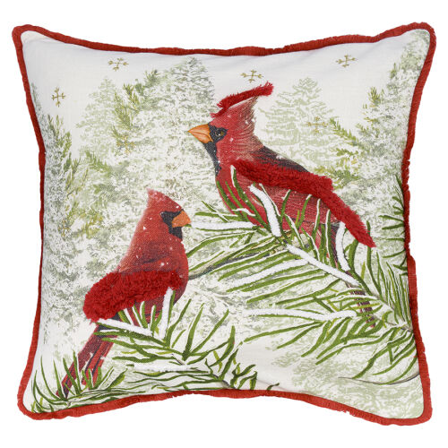 Подушка декоративная с рисунком northern cardinal из коллекции n 1