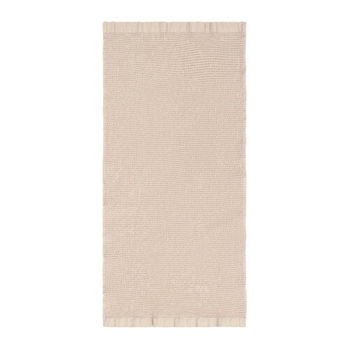 Полотенце для рук из умягченной вафли кремового цвета из коллекц 4