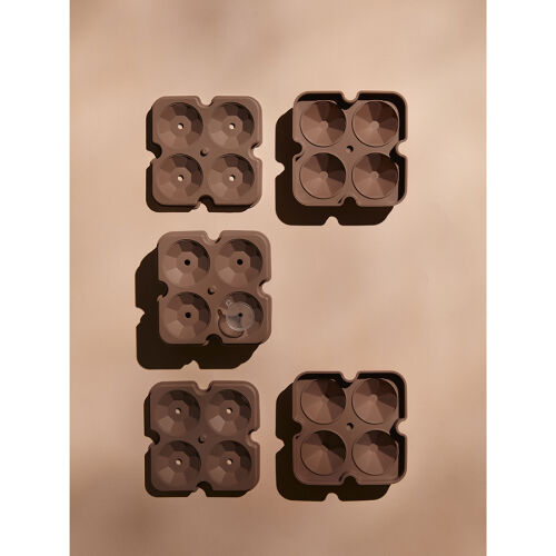 Форма для льда ice diamond, пепельно-розовая 7