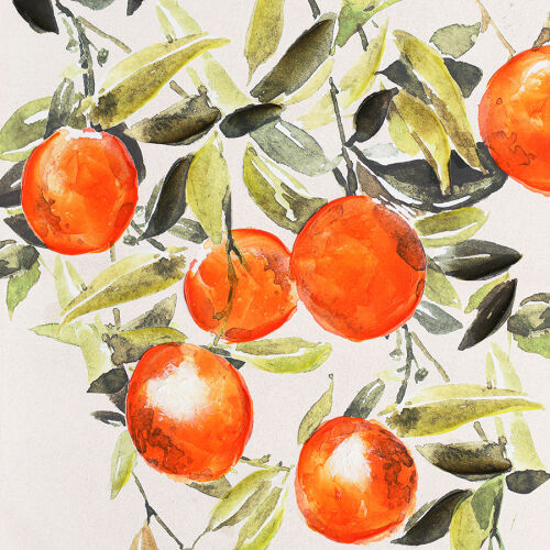 Панно декоративное juicy orange, 70х100 см 7 Панно декоративное juicy orange, 70х100 см 7