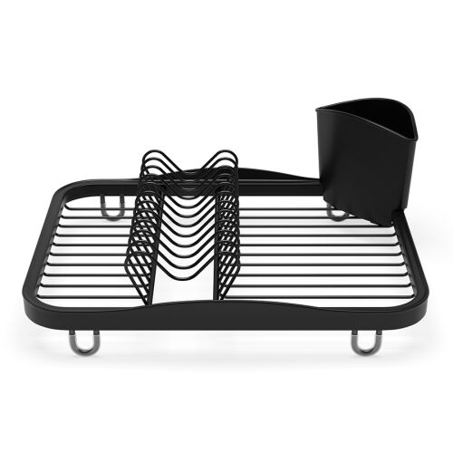 Сушилка для посуды sinkin, 28х14х35,5 см, черная 5 Сушилка для посуды sinkin, 28х14х35,5 см, черная 5