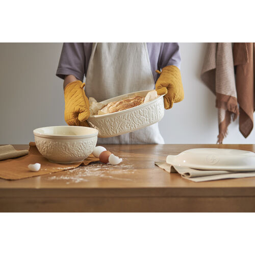 Миска для смешивания birds of paradise, 2,6 л, кремовая 1