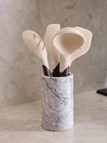 Лопатка smartchef, 32 см, бежевая/бордовая 6