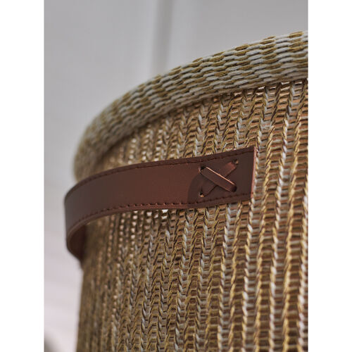 Корзина для хранения sustainable collection, D37х52 см, бежевая 5 Корзина для хранения sustainable collection, D37х52 см, бежевая 5