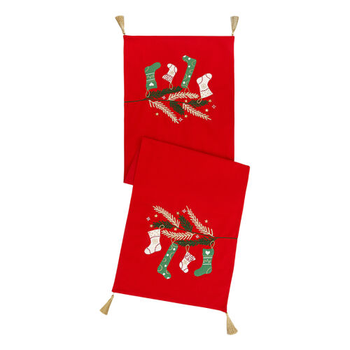 Дорожка на стол winter wishes из коллекции new year essential, 4 4