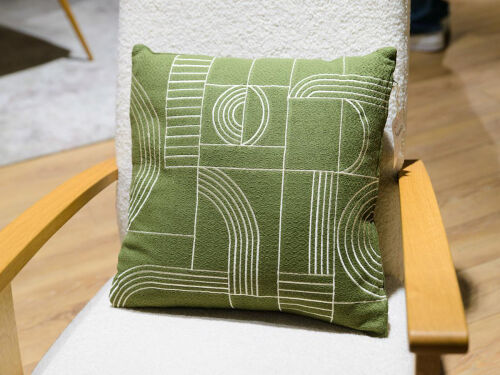 Подушка декоративная cave maze из коллекции ethnic, 45х45 см 3