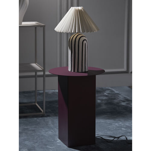 Столик журнальный silje, D38 см, сливовый 3