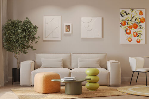 Пуф tr?ffel, оранжевый 3