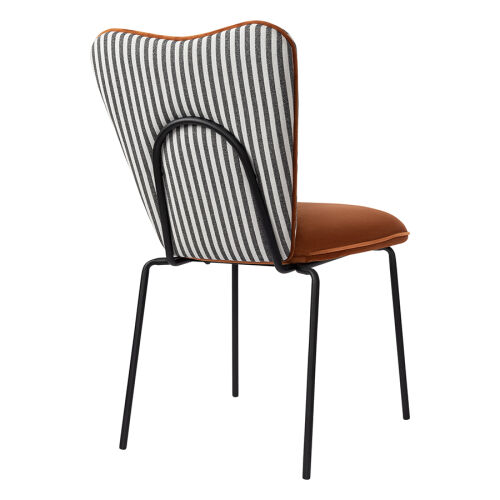 Стул pompadour, велюр, терракотовый 6