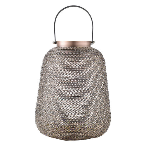 Ваза-подсвечник tonne, 33 см, медная 5