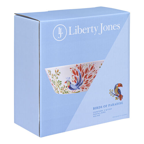 Набор салатников fantail bird из коллекции birds of paradise в п 7 Набор салатников fantail bird из коллекции birds of paradise в п 7