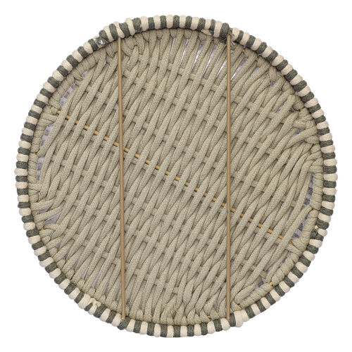 Корзина плетеная dholak grey из коллекции ethnic, размер s 4