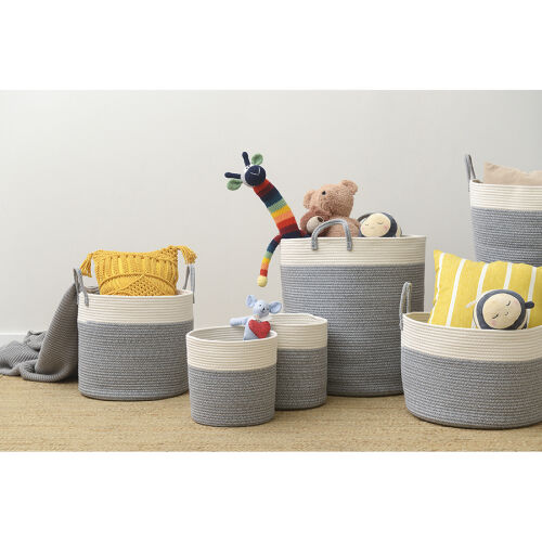 Кашпо gerd, D28х27 см кремовое/светло-серое 1