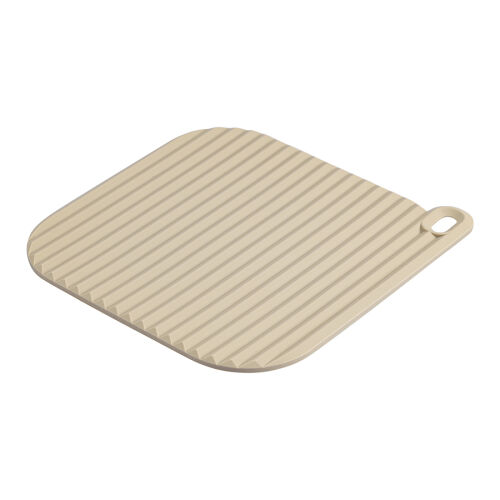 Подставка-прихватка под горячее smart helper, 19х18 см, бежевая