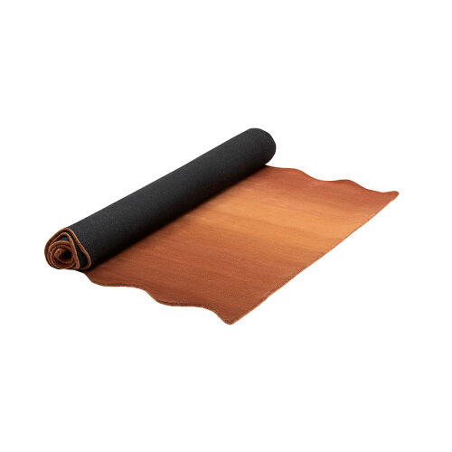 Ковер из шерсти over horizon терракотового цвета из коллекции tr 6