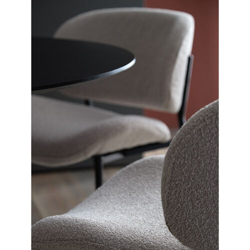 Стул embrace, букле, серо-бежевый 5