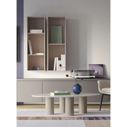 Столик кофейный mojo, 120х65,5 см, бежевый 4