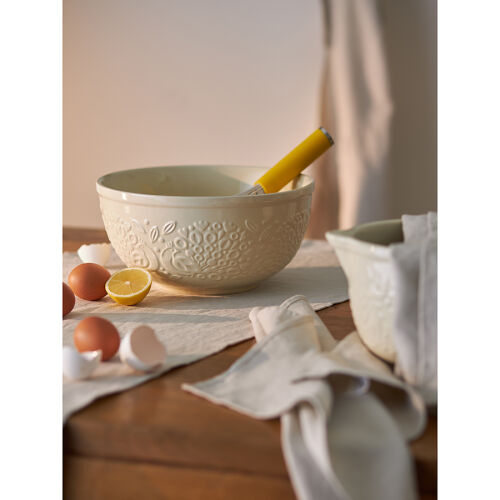 Миска для смешивания birds of paradise, 4,2 л, кремовая 5