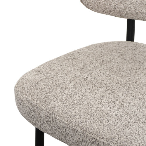 Стул robbi, букле, серо-бежевый 5