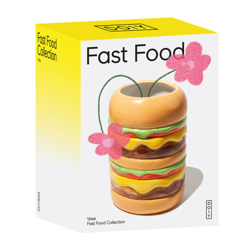 Ваза для цветов fast food, burger, 18 см 7 Ваза для цветов fast food, burger, 18 см 7